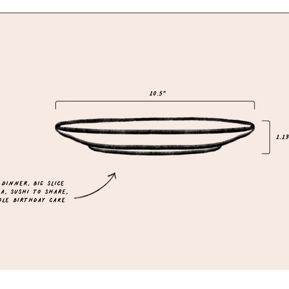 (4) EAST FORK POTTERY - Dinner Plate - Morel (2) and Panna Cotta (2) - Picture 6 of 11